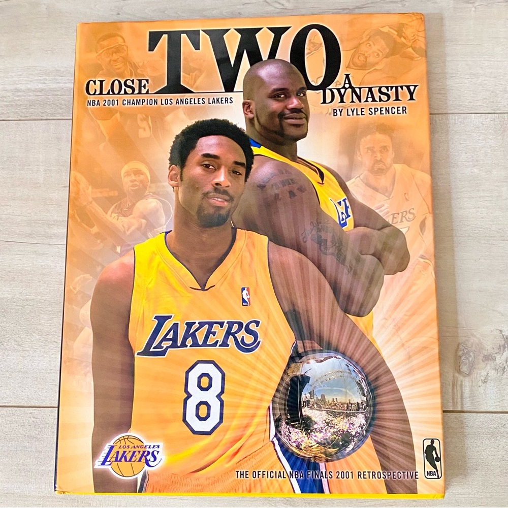 Close TWO a Dynasty NBA 2001 Champion Los Angeles Lakers Retrospective Book